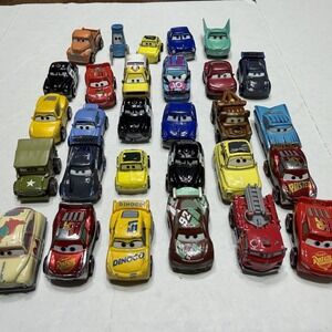 Disney Cars Mini Die Cast Racer Lot 29 Cars